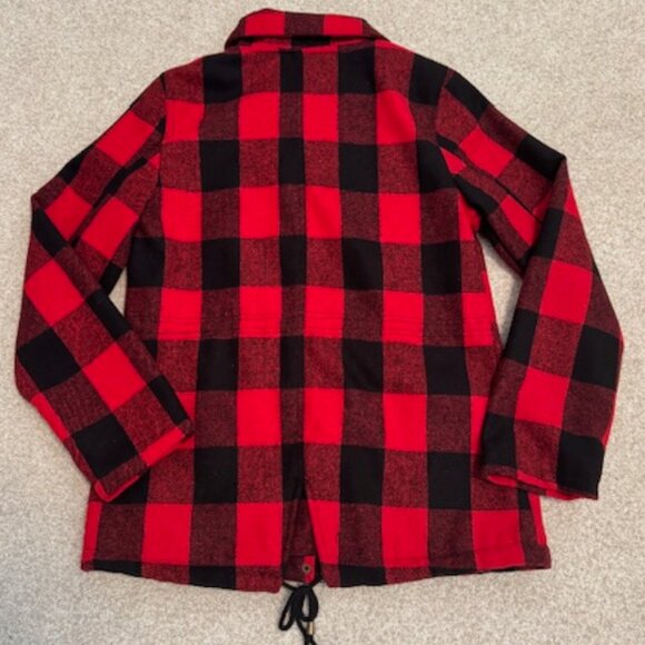 Rue 21 Buffalo Plaid Anorak Jacket - Women's Medium - Picture 6 of 15